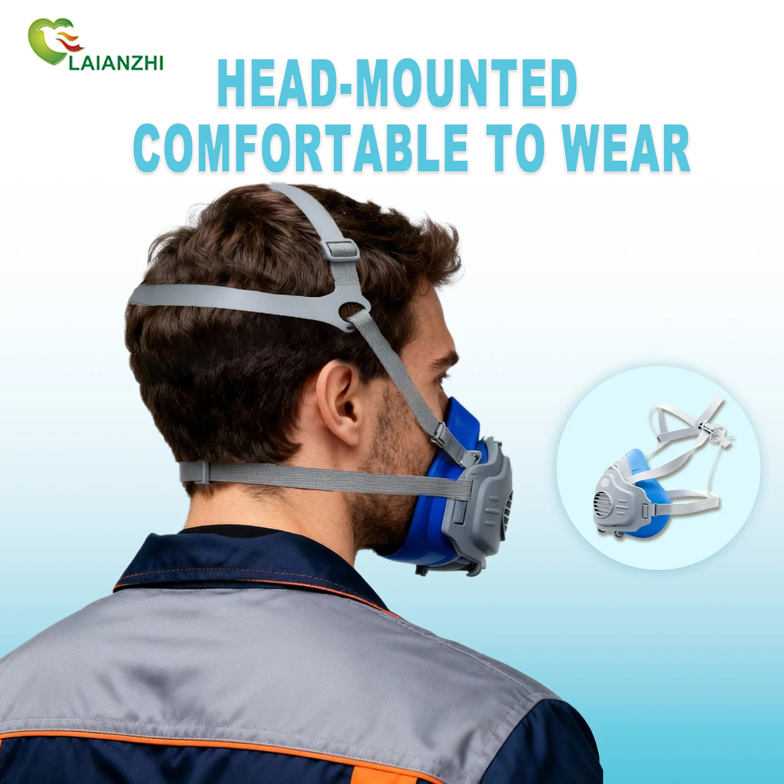 LAIANZHI Toz geçirmez silikon  - Dust Mask Construction incelemesi ve fiyatı