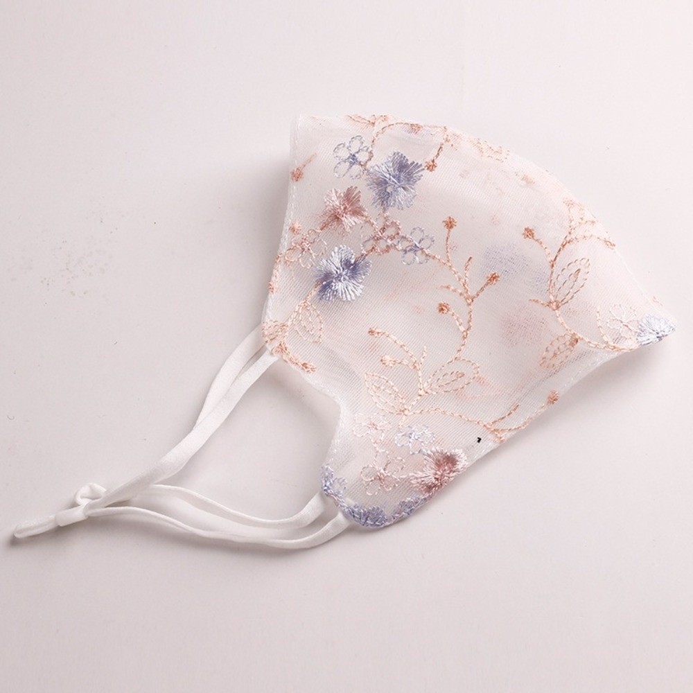 Klasik Nakışlı Çiçek Peçe Mask - Cloth Face Mask Washable incelemesi ve fiyatı